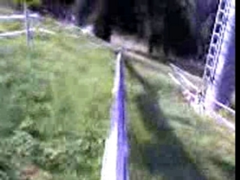 Camera embarquèe Luge d'été