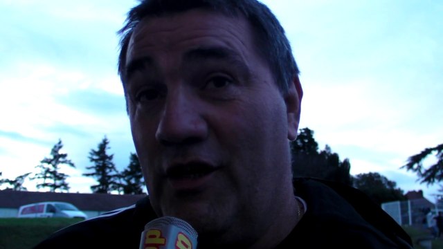 Rugby Fédérale 1 - Franck Maréchal après Macon - USB