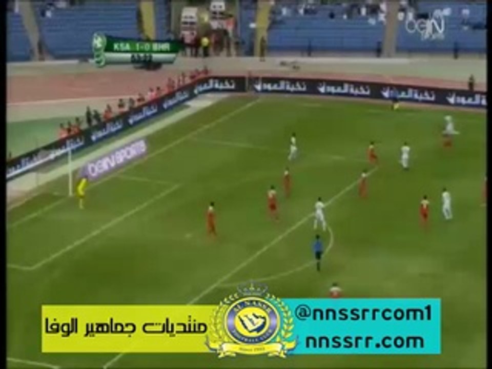 الهدف الثاني لصالح السعودية عن طريق عبدالهزاع بالخطأ في مرماه