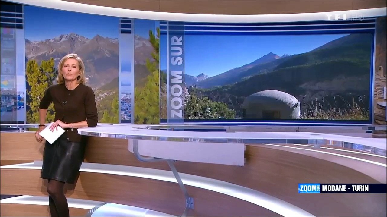 Reportage sur la ligne Maginot des Alpes, 13 heures de TF1 le 16-11-14