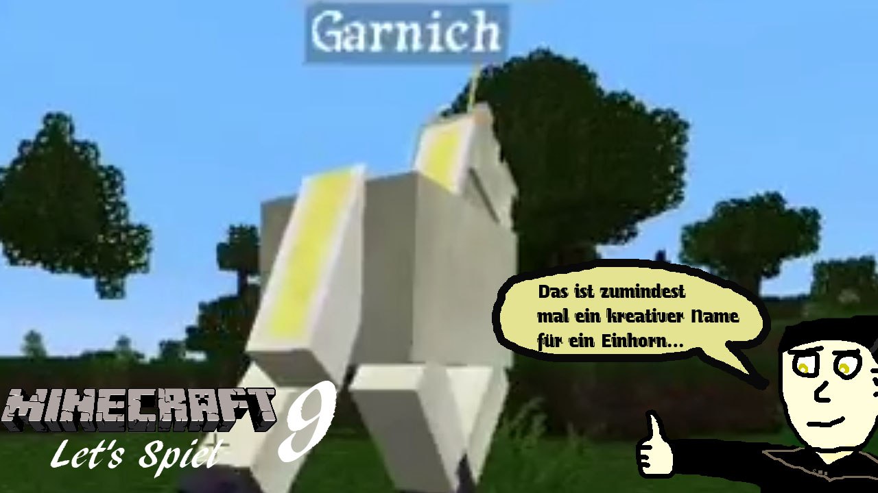 Minecraft 'Let's Spiel' (Let's Play) 9: Garnich das Einhorn