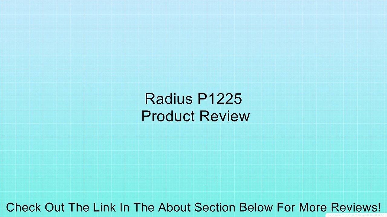 Radius P1225 Review