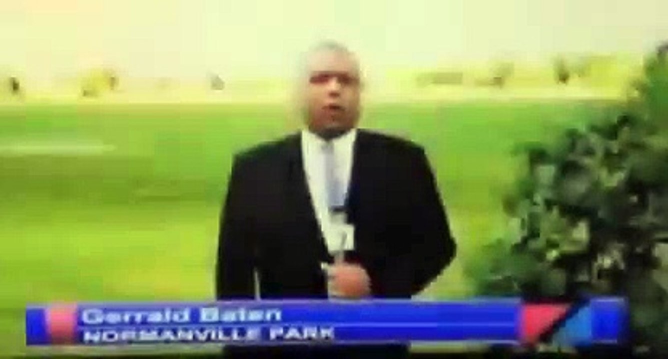 Funny news blooper