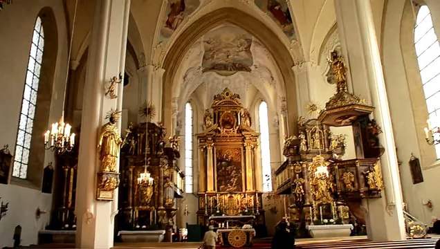 _DSC4022 Kitzbühel église Pfarrkirche baroque du 18ème, orgue