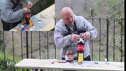Coke + Nutella + Mentos + Durex ITALIA world record
