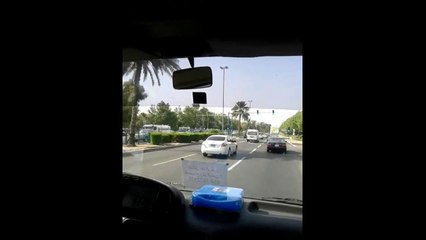 Pakistani musafar Driving The Bus in Dubai