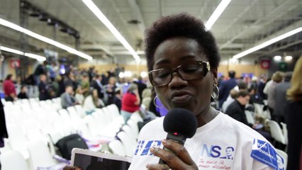 À Paris, les militants adressent leurs messages à Nicolas Sarkozy