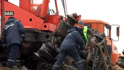 Evacúan de Ucrania restos de vuelo MH17