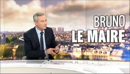 Bruno Le Maire au 20 heures de France 2 : "Je me sens de plus en plus fort"