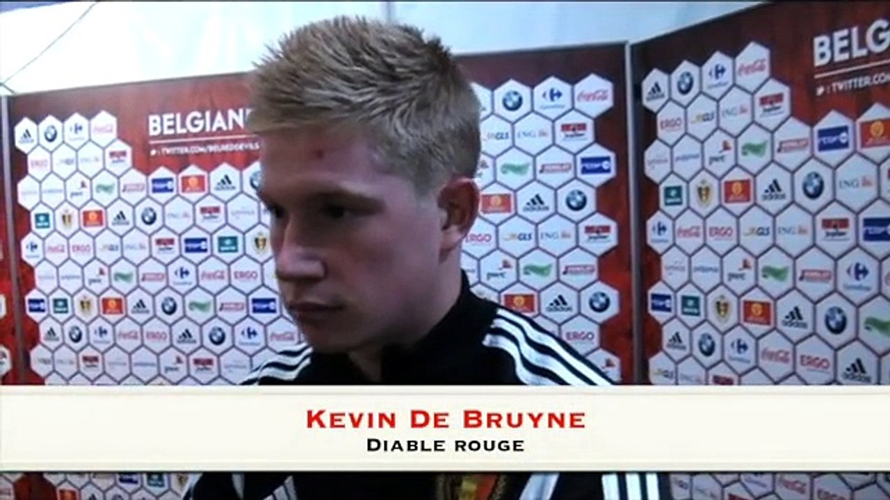 De Bruyne: 'Avec Eden et Nacer qui rentrent dans l'axe, on manque d'espace'