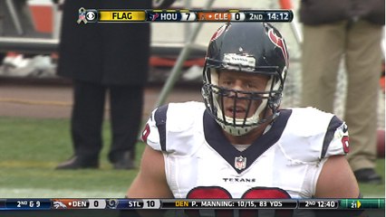 Watt roughs the Browns punter twice