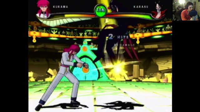 Kurama VS Karasu In A YuYu Hakusho Dark Tournament Match / Battle / Fight - With Commentary