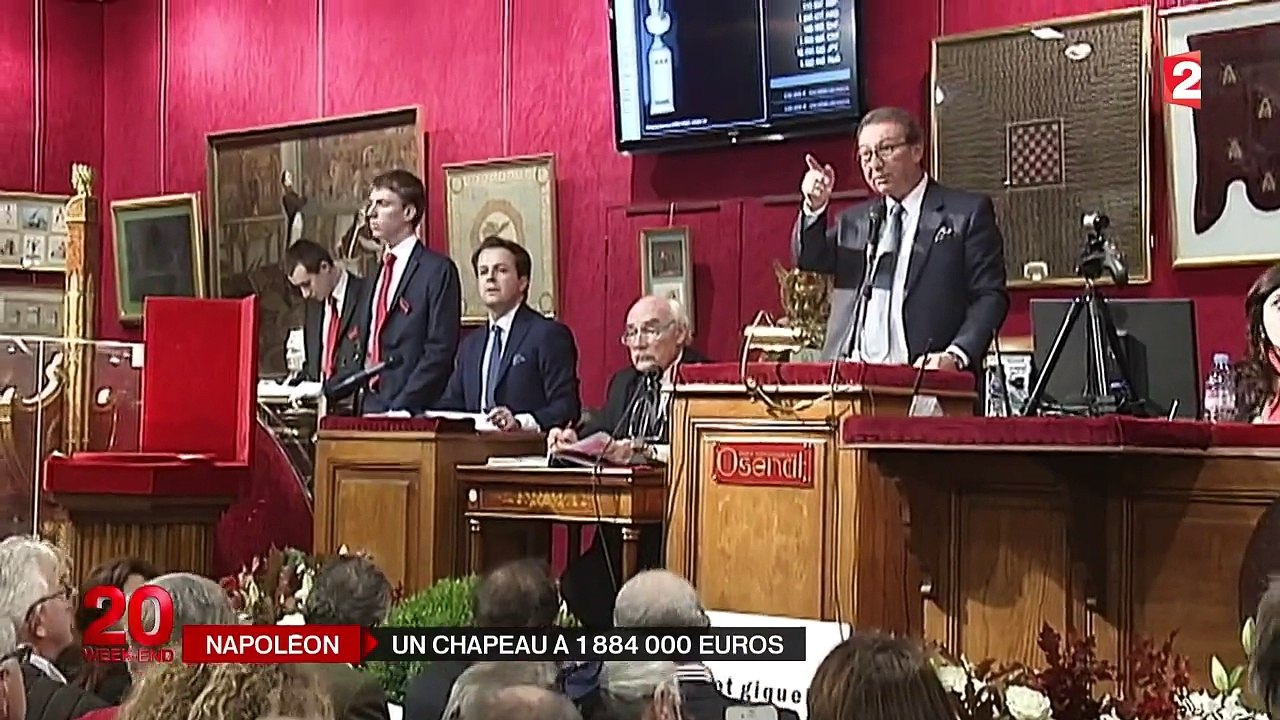Enchères : un chapeau de Napoléon s'envole à 1,8 millions d'euros