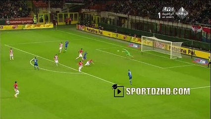 أهداف لقاء ايطاليا 1 - 1 كرواتيا