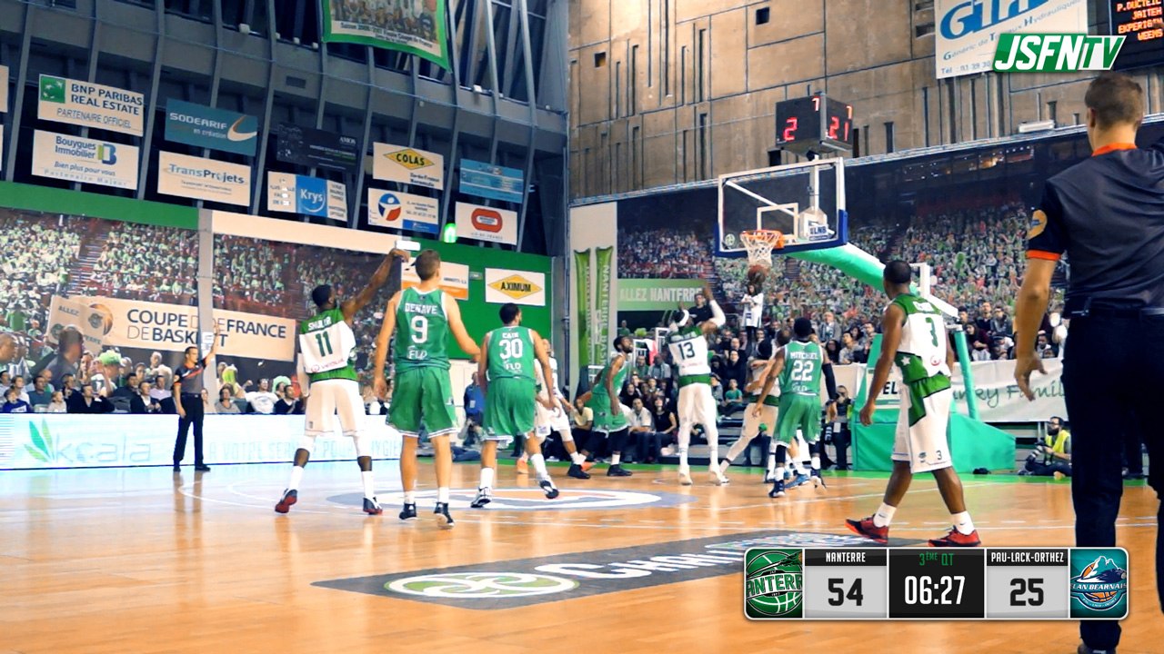 Résumé - JSF Nanterre vs Pau-Lacq-Orthez (15/11/14) (Pro A - J8)