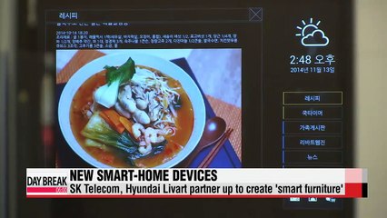 SK Telecom and Hyundai Livart partner up to create world's first 'smart furniture'