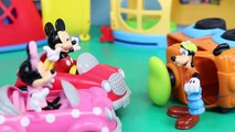 Mickey Mouse Clubhouse Toolbox with Minnie Mouse and Goofy Car Toy by ToysReviewToys