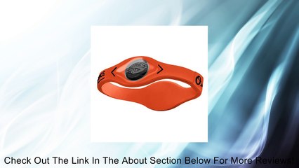 Power Balance MLB Silicone Wristband - Genuine - Baltimore Orioles