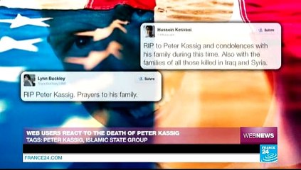 WEB NEWS - Web users react to death of Peter Kassig