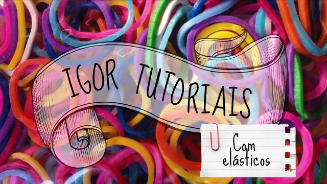 Como Fazer Pulseiras de Elástico: French Braid (trançada) #LoomBands (sem tear)