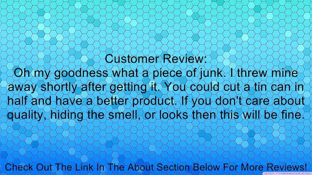 Silver Tone Stainless Steel Detachable Rotating Lid Cigarette Smoking Ashtray Review