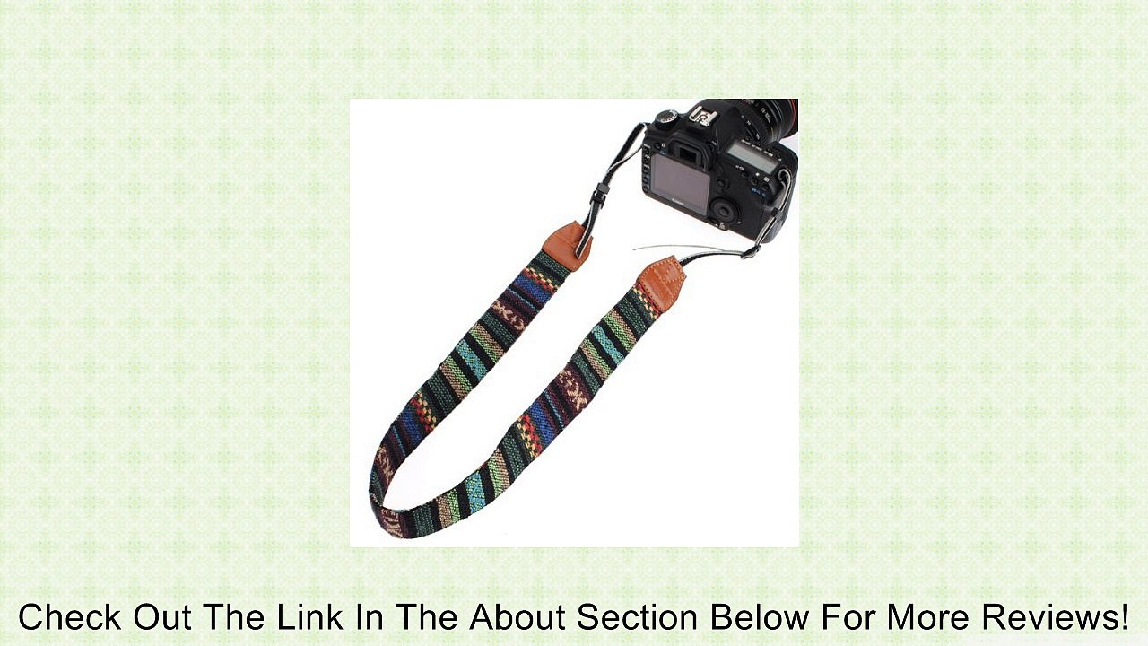 Multi Color Digital SLR Camera/Camcorder Neck Shoulder Straps Belt (New Style) Review