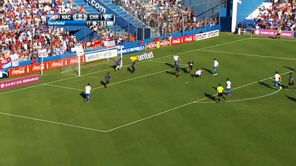 Uruguay - La belle combinaison sur coup franc initiée par Recoba