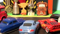 Pixar Cars Mater, Christmas Decoration Mater at Toys-R-Us with new Toys for Christmas even Lightning