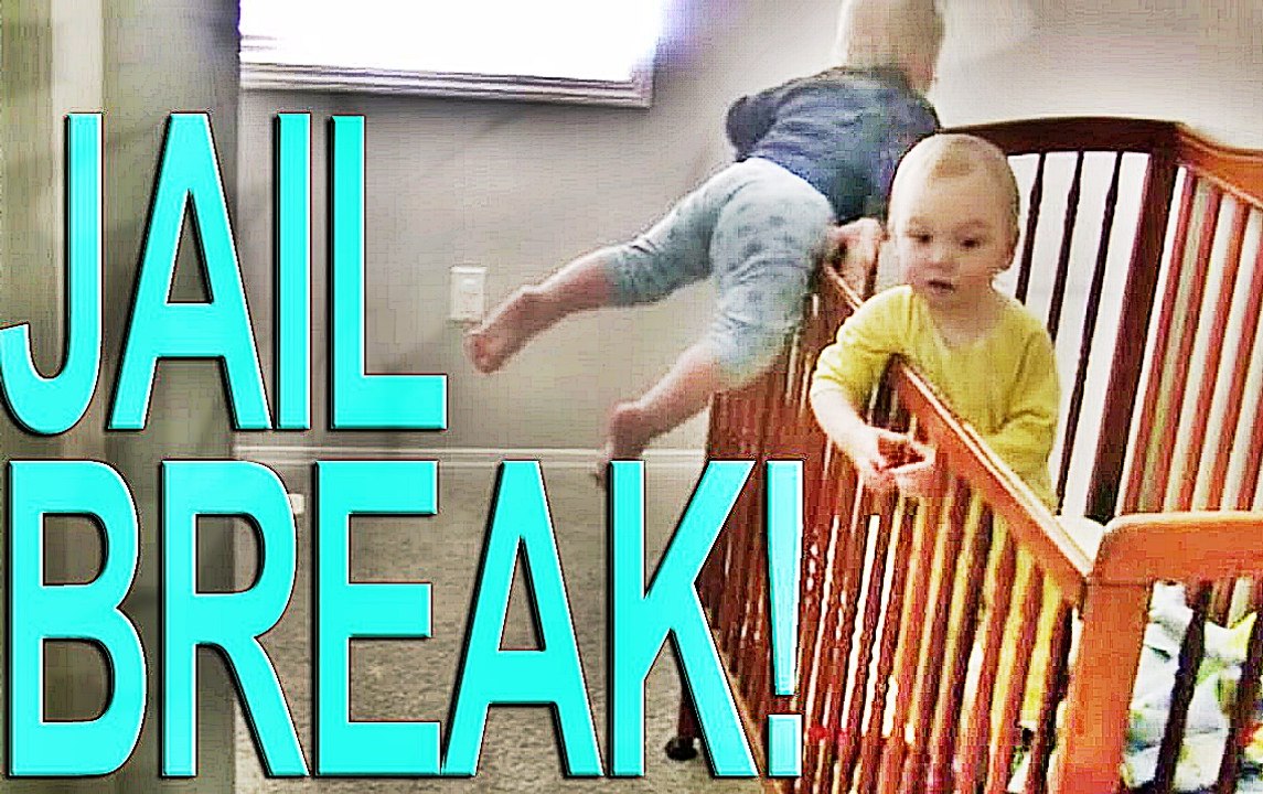 FUNNY BABY - Mission Impossible Smart Babies Escape From Crib ...