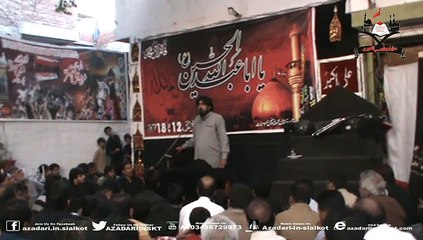 Zakir Rizwan Qayamat I 18 Moharram 2014-15 I Imam Bargah Hareem-Ul-Athaar Gujranwala
