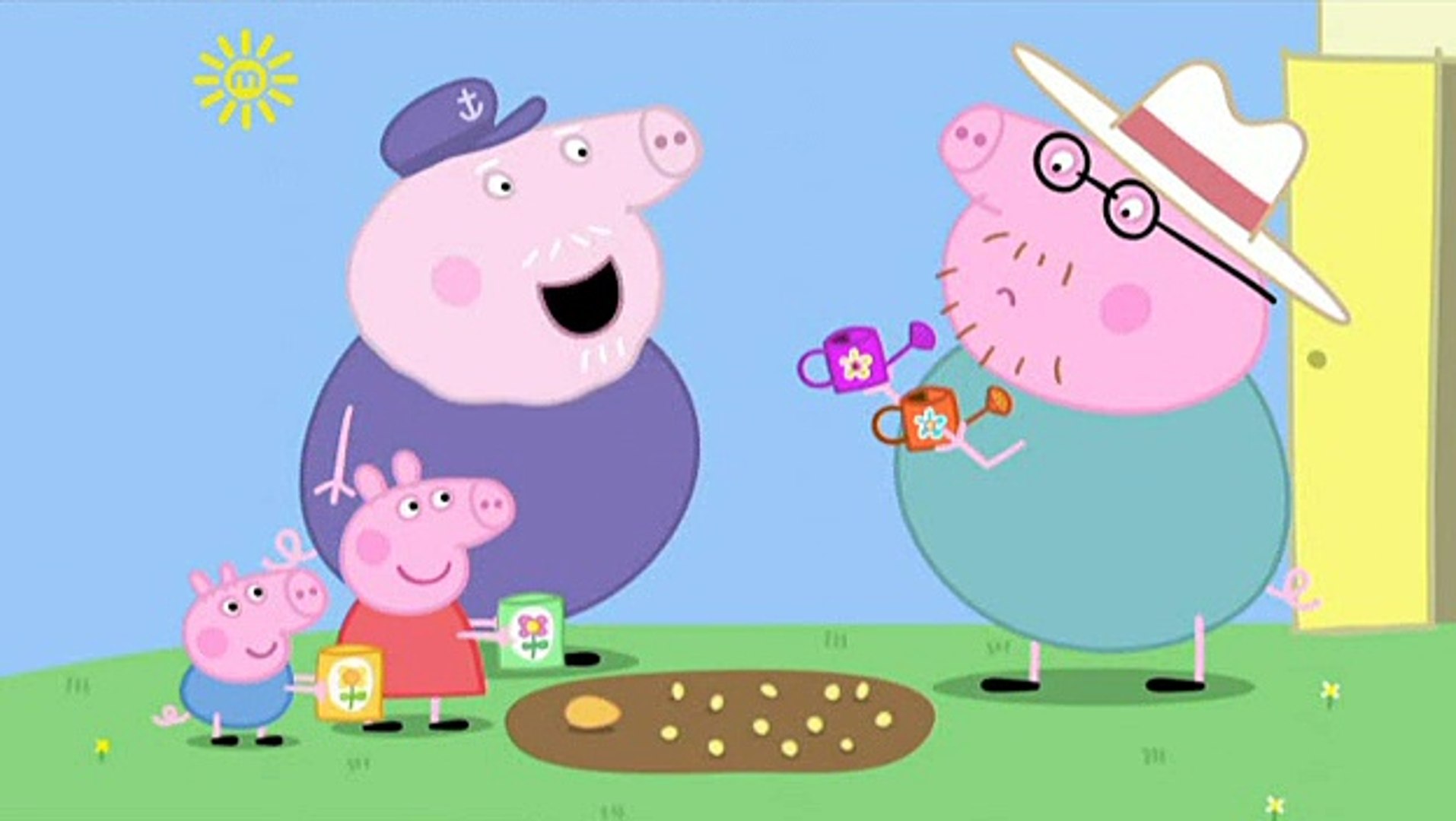 Peppa Pig - Peppa and George's Garden | S4E12 - video Dailymotion