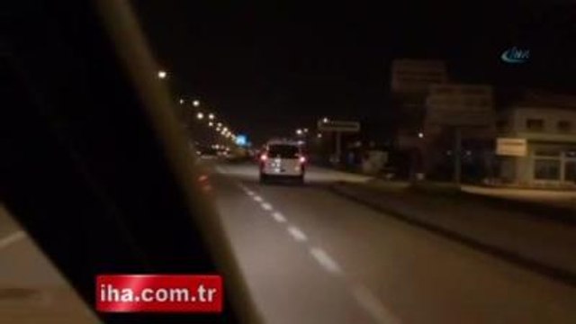 Gasp Ettiği Araçla Düzce'yi Birbirine Kattı