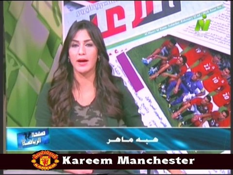 الاعلامية هبه ماهر في صفحة الرياضة مع علاء محجوب الناقد الرياضي 16 نوفمبر 2014
