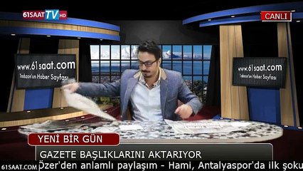 YENİ BİR GÜN ALTUĞ KÜÇÜK - 17 KASIM 2014 61 SAAT TV