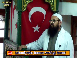 İslamiyetin insana verdiği önemi.. - Abdulmennan Joulha Hocamızdan Cuma Hutbesi (DM)