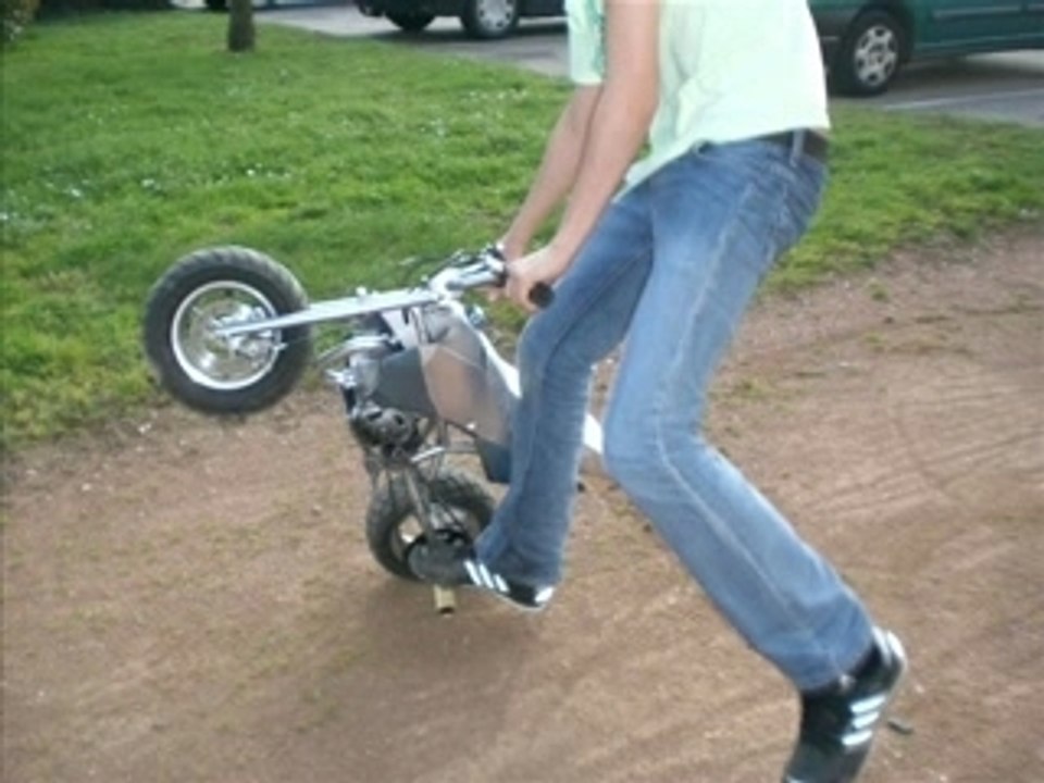Montage foto poket bike