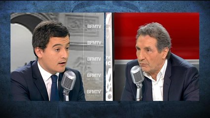 Скачать видео: Campagne de Sarkozy: Darmanin veut baisser les impôts des classes moyennes