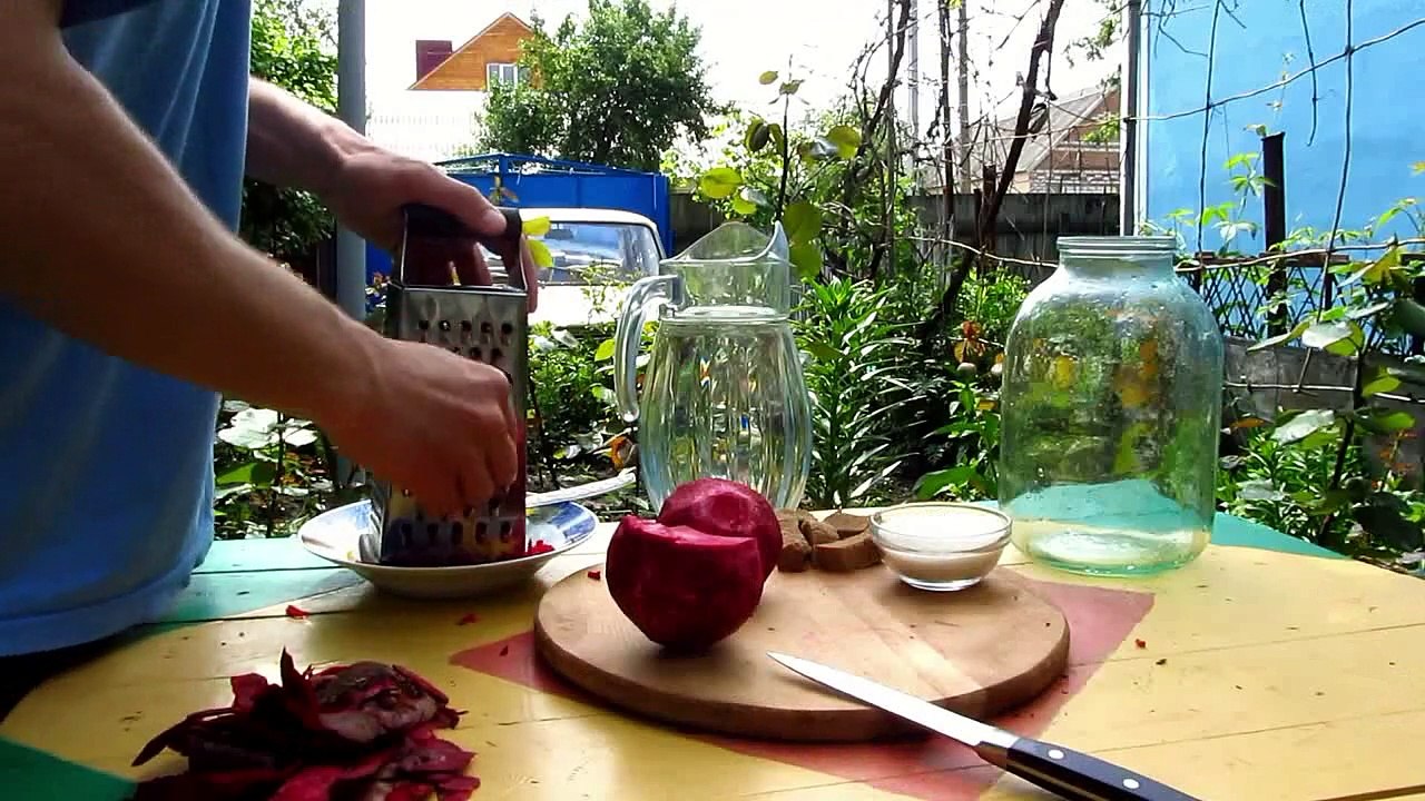 Kwas buraczany, łatwy, smaczny, zdrowy, domowy przepis PL HD