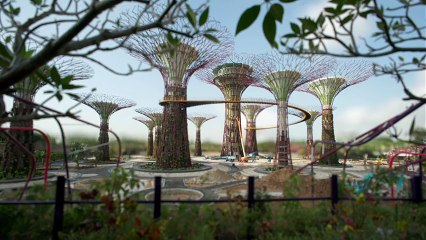 Tilt Shift Time Lapse Of A Major City