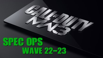 Modern Warfare 3 Special Ops Gameplay Wave 22-23