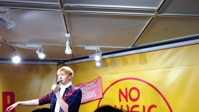 Nicholas Edwards 「夢を力に」 at TOWER RECORDS YOKOHAMA VIVRE 7/7