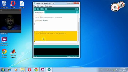 Write your first program in Arduino YUN