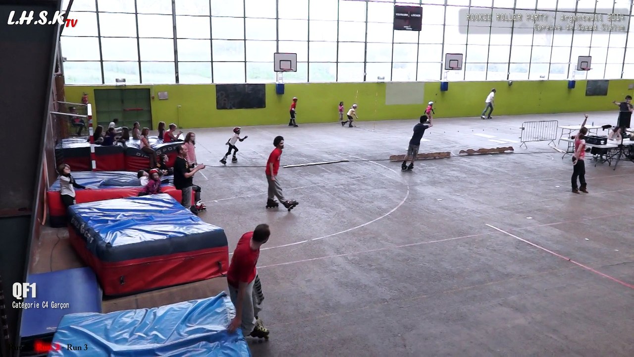 Speed Slalom C4 Garçon - Rookie Roller Party 2014