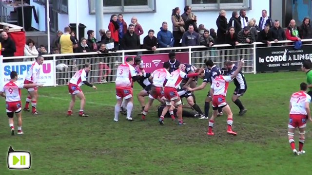Rugby : RC Strasbourg 72 - 3 Clamart (Federale 2)