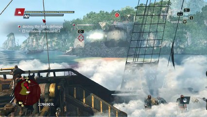 zgerkey Assassin's Creed Black Flag HD Walkthrough AC4 Gameplay Part 19 Sequence 100% 720p 30FPS