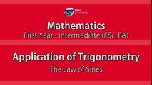 The Law of Sines