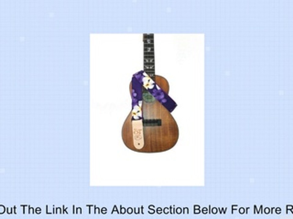 Handmade Instrument Strap (PURPLE PLUMERIA) Review