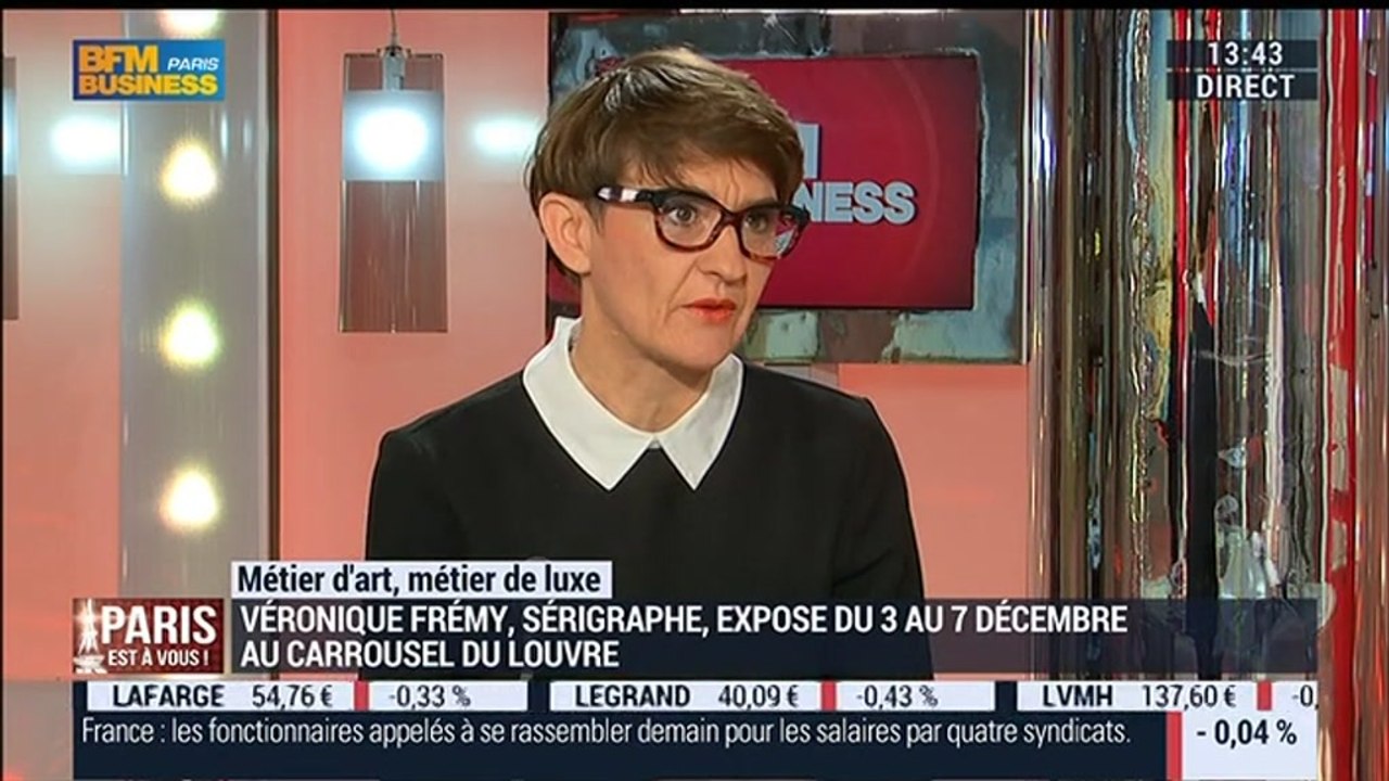 Métiers d'art, Métiers de luxe: Sérigraphe, Véronique Frémy - 17/11