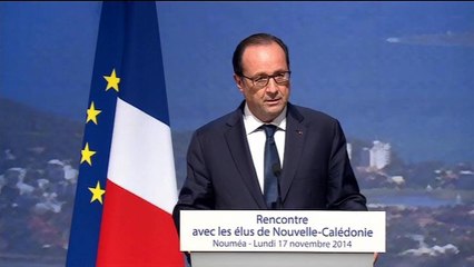 Hollande: "Le choix des Calédoniens sera respecté"