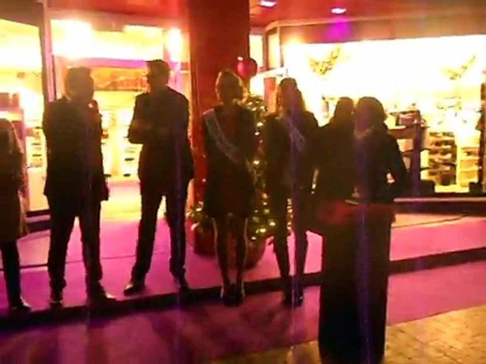 Beauvais : les vitrines de Noël des galeries Lafayette